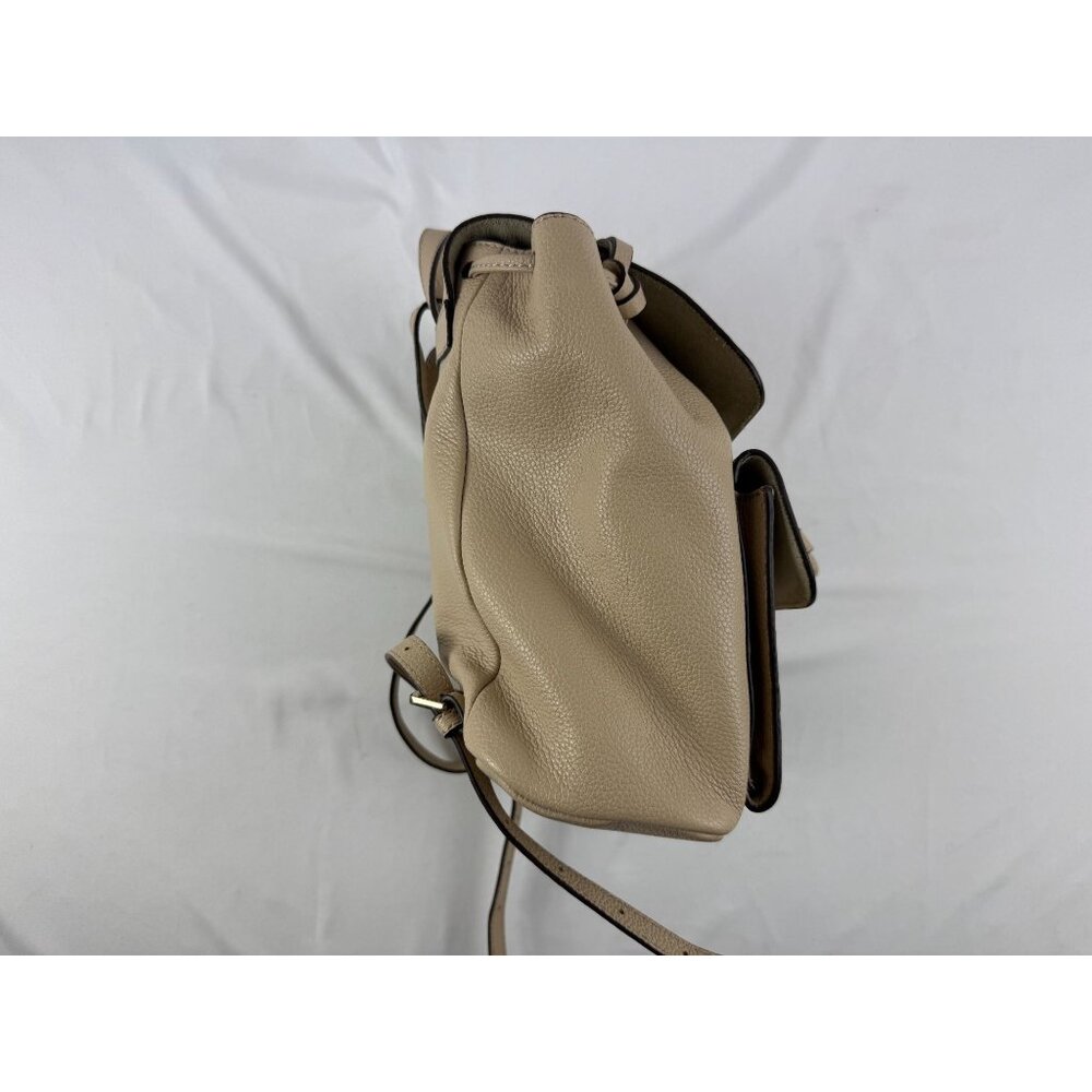 FURLA Noemi Cowhide Grained Leather Backpack Mini Women Used Authentic - Picture 7 of 10